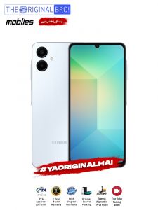 Samsung A06 - 6GB RAM - 128GB Storage - PTA Approved - 12 Months Warranty - Blue - The Original Bro Mobiles - TOB27